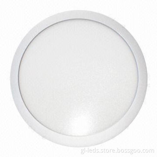 High bright 18W 1,300lm LED round panel light